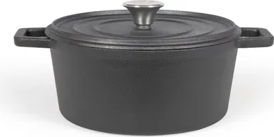 Immagine prodotto di Casseruola rotonda 24 cm 4 l nera Livoo MEP139