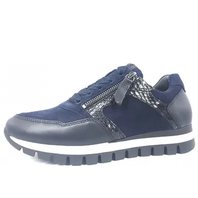 Produktbild von Gabor Comfort Damen-Schnürhalbschuh Blau, Farbe:blau, UK Größe:4
