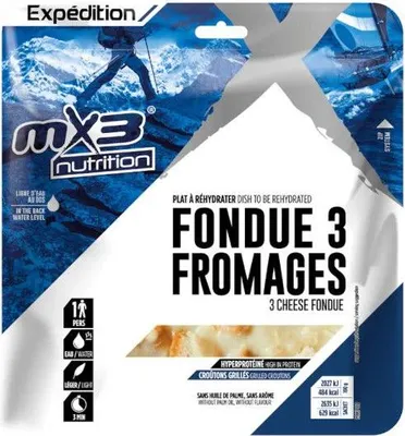 Immagine prodotto di Piatto liofilizzato MX3 (814) Fonduta ai tre formaggi 130 g