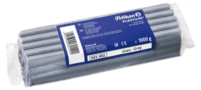 Zdjęcie produktu dla Pelikan® 601492 Plastelina 680 plastelina szara 1 kg(T)
