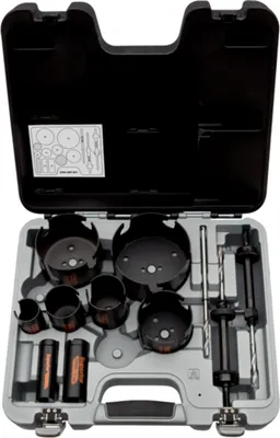 Produktbild von Bahco Superior Universal Lochsägen Satz 25 bis 114 mm - 12 tlg.