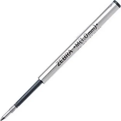 Obrázok produktu pre Náplň do guľôčkového pera "F", modrá, kovová, 0,27 mm, ZEBRA 29932