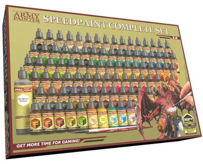 Acrylverfset Speedpaint Complete 2.0, 90 x 18 ml, 79 Farben + 10 Metallic