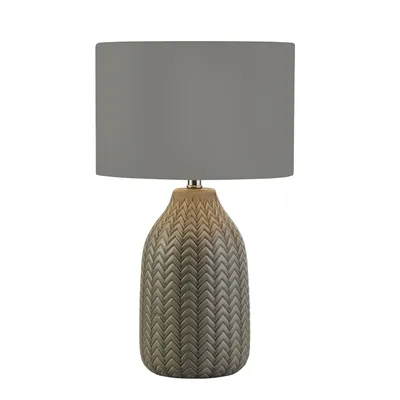 Zdjęcie produktu dla x Lampa stołowa Paramount - szara ceramika