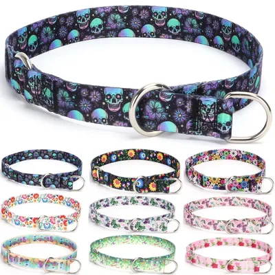 Immagine prodotto di Collare per cani Martingale, antistrappo, con anello di arresto, taglia media