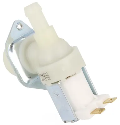 Productafbeelding van 1-weg magneetventiel 90° voor wasmachine, reserveonderdeel