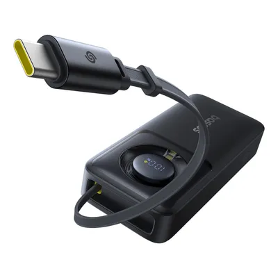 Produktbild von Powerbank Baseus OS Free2Pull 10000mAh 30W +Kabel (schwarz)