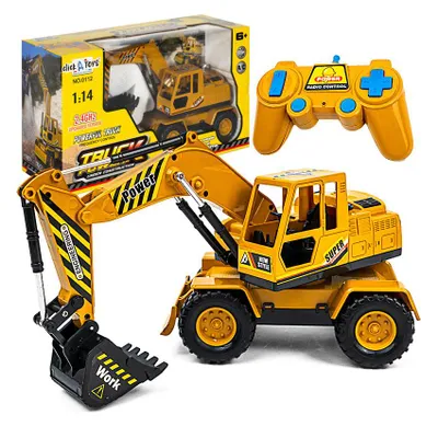 Zdjęcie produktu dla Koparka Zdalnie Sterowana Duży Spychacz Rc
