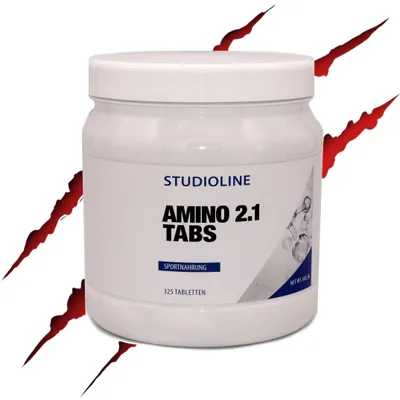 Produktbild von Amino 2.1 Tabs - 325 Tabletten Hochdosiert - Mit optimalen Aminosäuren Profil - Reich an BCAAs, EAAs - Liefert alle essentiellen & Verketteten Aminosäuren - Optimales Aminosäurenprofil mit vollem Spektrum - Hoher Anteil an Glutamin und BCAAs. Auch zu finden unter der Kategorie: Maca, L-Arginin, Zinc, Guarana, Ginseng, Koffein, Creatin Monohydrat, BCAA, EAA, Aminosäuren, Kreatin, Testosteron Booster, Tribulus Terrestris, Vitamine, Mineralstoffe, Vitalstoffe, Sporternährung, Supplements,