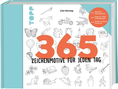 Produktbild von 365 Zeichenmotive für jeden Tag