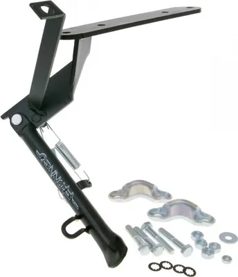 Produktbild von Buzzetti Seitenständer schwarz kompatibel mit MBK Ovetto, Yamaha Neos 50ccm 2T -2007