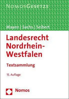 Produktbild von Landesrecht Nordrhein-Westfalen