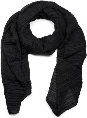Productafbeelding van styleBREAKER Dames sjaal, fijn gerimpeld | Lichte plooisjaal voor stijlvolle looks | Elegante sjaal met vloeiende plooien | Modieus veelzijdig en aangenaam zacht | 96 x 192 cm