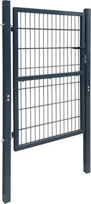 Produktbild von vidaXL Zauntor Stahl 106x248 cm Anthrazit