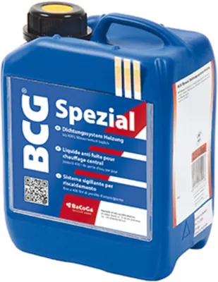 Produktbild von Flüssigdichtmittel BCG Spezial (5 l) gegen Leckagen in Rohren und Heizungen