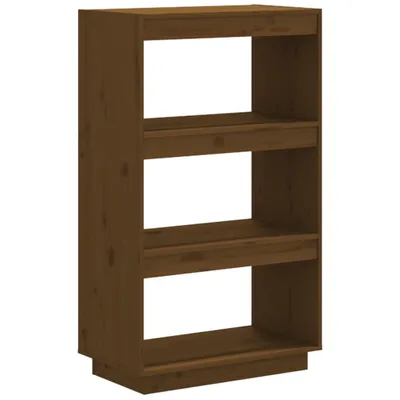 Produktbild von Bücherregal/Raumteiler Honigbraun 60x35x103 Massivholz Kiefer