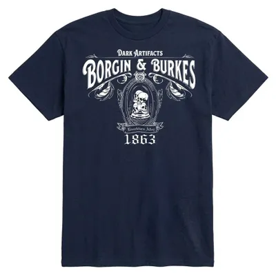 Produktbild von Harry Potter - "Borgin And Burkes" T-Shirt für Herren/Damen Uni, Baumwolle TV35721 (3XL) (Marine)