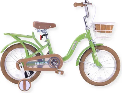 Image de Buxibo - Vélo d'enfant pour fille - Ibiza - 16 pouces - Vert
