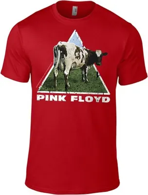 Immagine prodotto di Pink Floyd - Maglietta Atom Heart Rosso