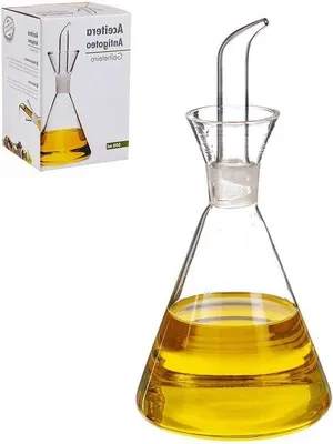 Immagine prodotto di Bottiglia per olio in plastica trasparente da 1 litro