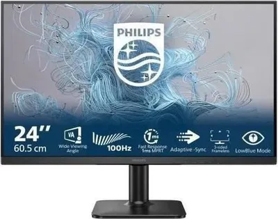 Produktbild von Philips 24E2N1100LB Monitor, 24 Zoll FHD, 100Hz, 1ms Reaktionszeit, VA Panel, Adaptive Sync
