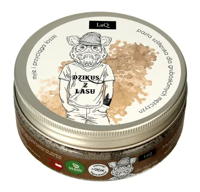 Obrázok produktu pre Gel na umývanie tváre a peeling LaQ Dzik, 200 ml