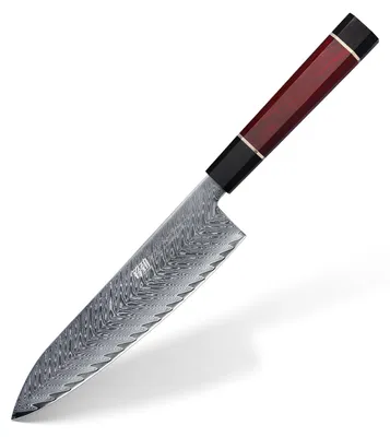 Gyuto Kochmesser Damast 21 cm japanischer Stil