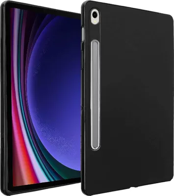 Produktbild von Für Samsung Galaxy Tab S10 Lite / S10 FE / S9 / S9 FE / S8 Schwarz Tasche Hülle TPU Silikon