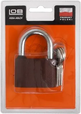 Obrázok produktu pre LOB Liatinový skrutkový zámok KS 50, 3 kľúče (malý) BLISTER