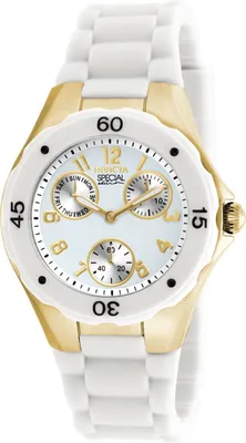 Obrázek produktu pro Invicta Angel 18796 Dámské hodinky - Quartz Movement - Nerezová ocel s bílým ciferníkem - 38 mm