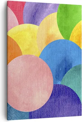 Produktbild von Bild auf Leinwand - Leinwandbild - Einteilig - Abstraktion modern - 50x70cm - Wand Bild - Wanddeko - Wandbilder - Leinwanddruck - Wanddekoration - Leinwand bilder - Wandbild - PA50x70-3794
