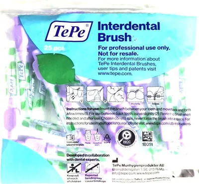 Image de Brosses interdentaires TePe Original violet clair 1,1 mm extra-souples 25 pièces