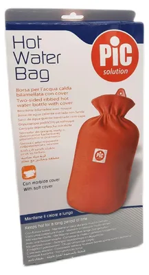 Imagen del producto de Solución para bolsa de agua caliente con funda, para aliviar el dolor y el cuidado de la salud (11,99)