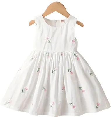 Productafbeelding van Currero Jurk Meisjes Wit 5-6Y