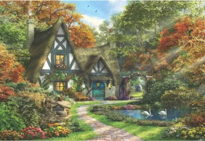 Image de Casse-tête ANATOLIEN "Autumn Cottage" 2000 Teile