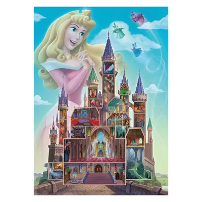 Image de Puzzle Disney Castle : Aurora (1000 pièces)