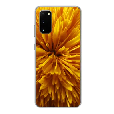 Produktbild von MuchoWow® Handyhülle Schutzhülle Hülle für Samsung Galaxy S20 Löwenzahn - Gelb - Abstrakt Silikon Softcase Handy Hülle - Bild