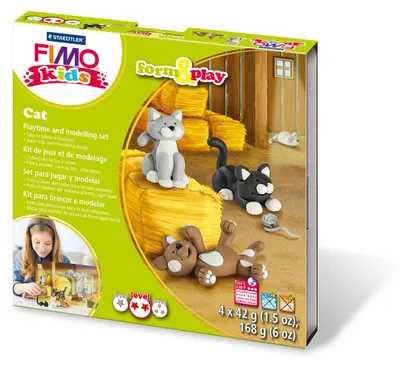 Zdjęcie produktu dla Staedtler FIMO kids 8034, 4 szt.