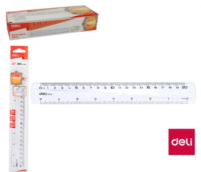 Produktbild von Pravítko 20cm Deli EG00212