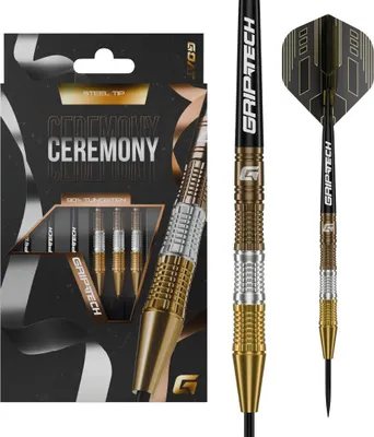 Produktbild von GOAT - Ceremony 90% Steeldarts 24 G, Dartpfeile, inkl. 3 Barrels, 3 Flights & 3 Shafts