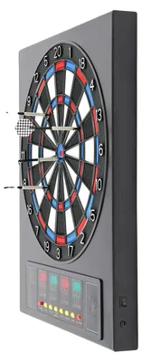 Immagine prodotto di Tabellone elettronico per freccette, 27 modalità di gioco, facile da usare, colore nero