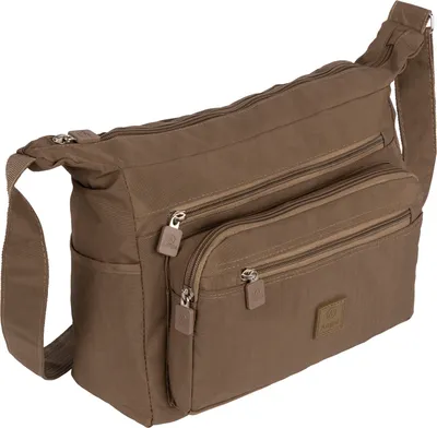 Produktbild von Damen Tasche Schultertasche Umhängetasche Crossover Bag Shopper (266) BRAUN