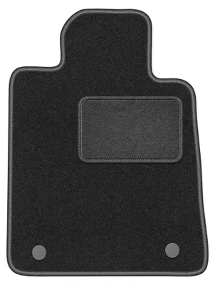 Productafbeelding van Velours bestuurdersmat voor Renault Safrane 1992-2000 (liftback) – grafiet, op maat – Wielganizator LUX