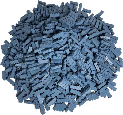 Produktbild von LEGO® 1x4 Steine Bausteine Sandblau - 3010 NEU! Menge 50x