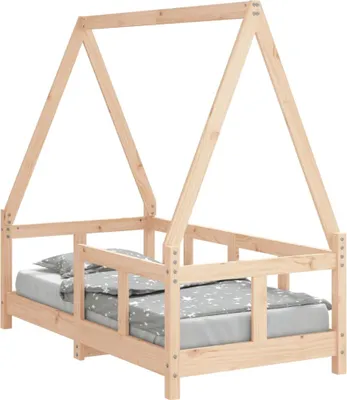 Obrázok produktu pre vidaXL Detská postieľka 70x140 cm z masívneho borovicového dreva