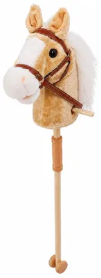 Immagine prodotto di Cavalluccio a bacchetta, testa di cavallo, suoni di galoppo - Leantoys