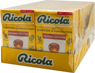 Produktbild von Ricola Original Kräuter Bonbons, 20x 50g