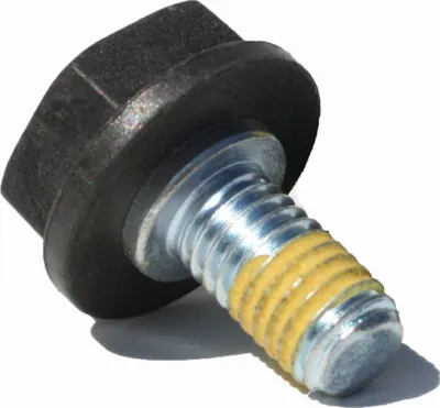 Produktbild von Polschraube M10 x 22mm, mit Gewindesicherung und Messpunkt