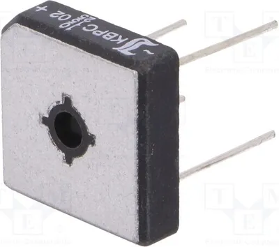 Produktbild von 1x Einphasen Brückengleichrichter If: 10/15/25A Urmax: 200V THT KBPC10/15/2502WP