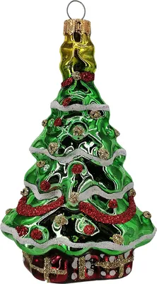 Produktbild von Weihnachtskugeln Figuren Christbaumkugeln Glas Kugeln Weihnachten Tannenbaum